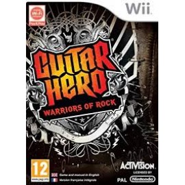 WII GUITAR HERO WARRIORS OF ROCK