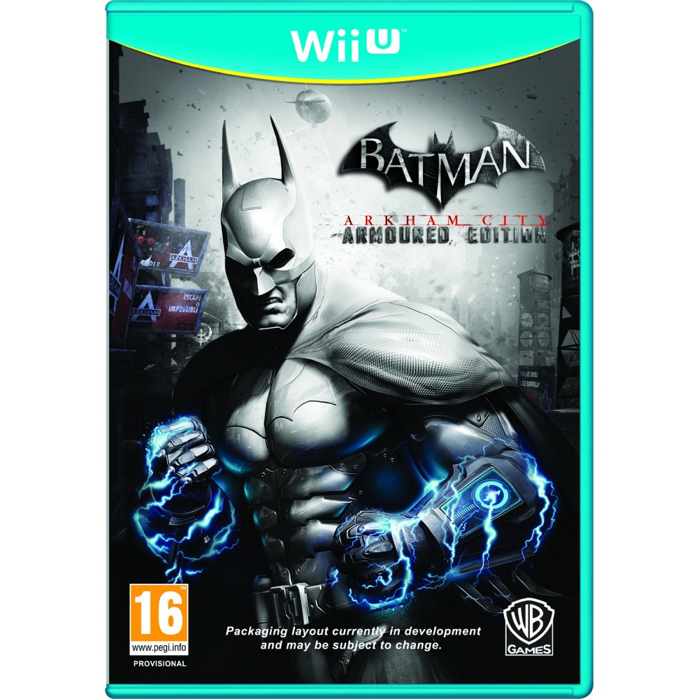 WII U Batman: Arkham City - Armoured Edition - LIETOTA