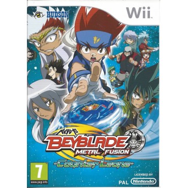 WII BEYBLADE METAL FUSION
