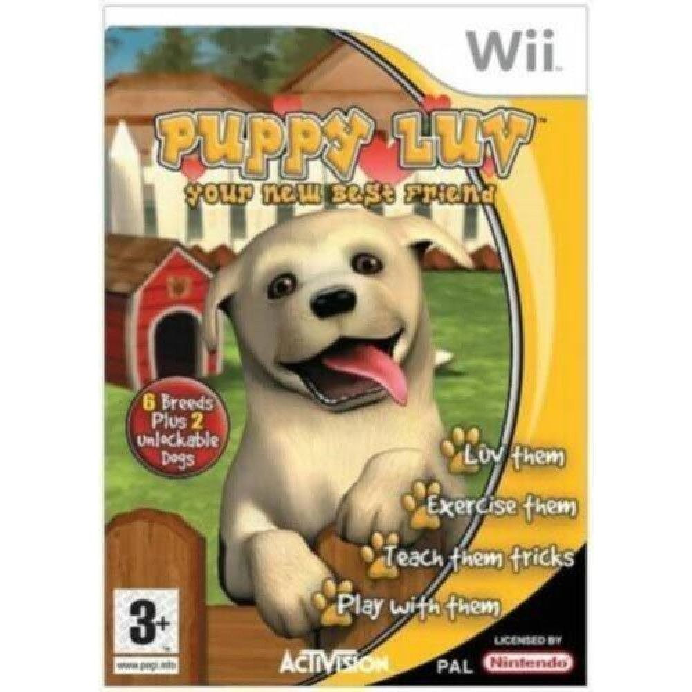 WII PUPPY LUV