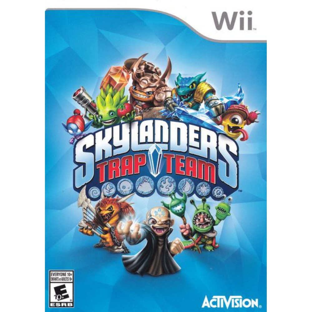 WII SKYLANDERS TRAP TEAM LIETOTS