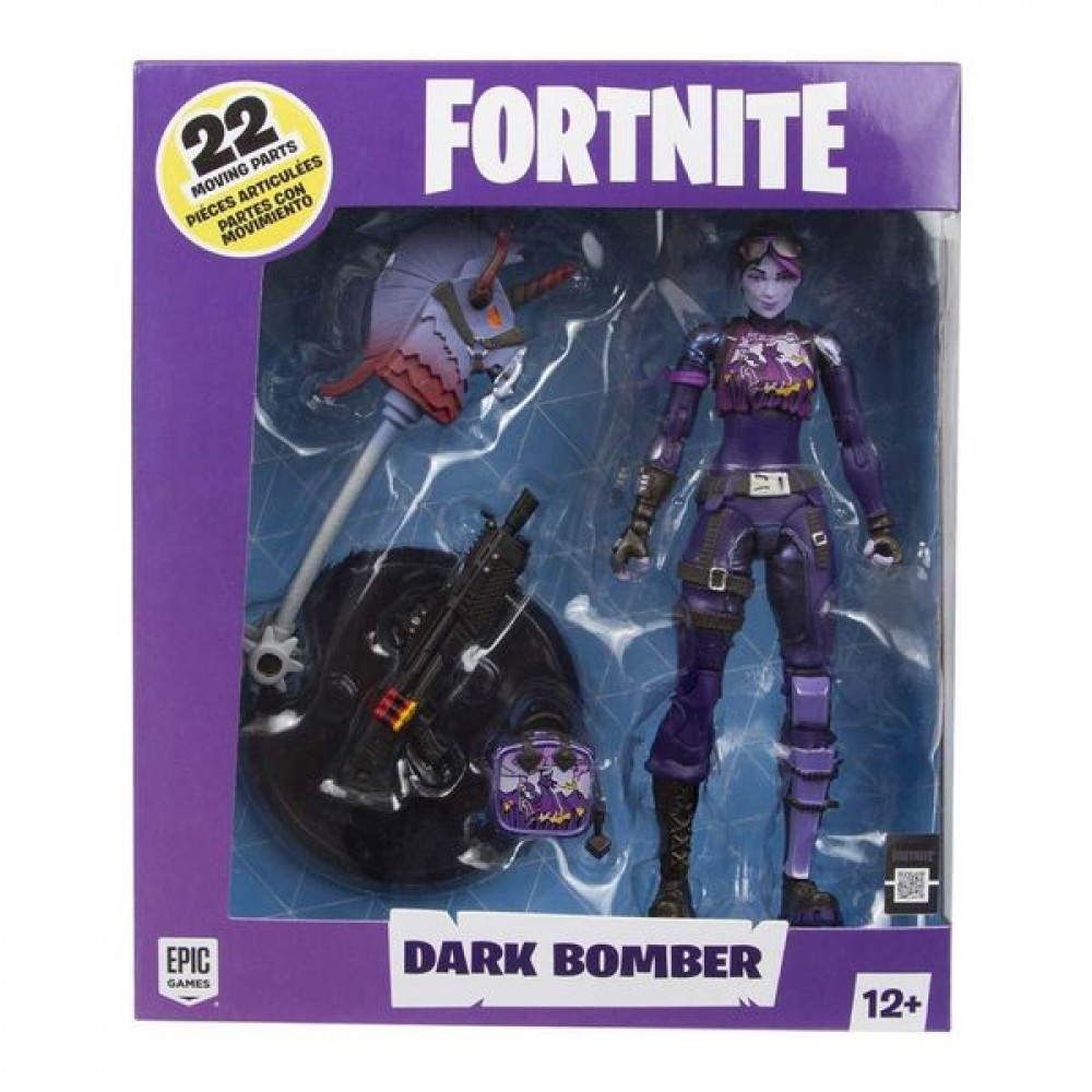 FORTNITE DARK BOMBER ACTION FIGURE
