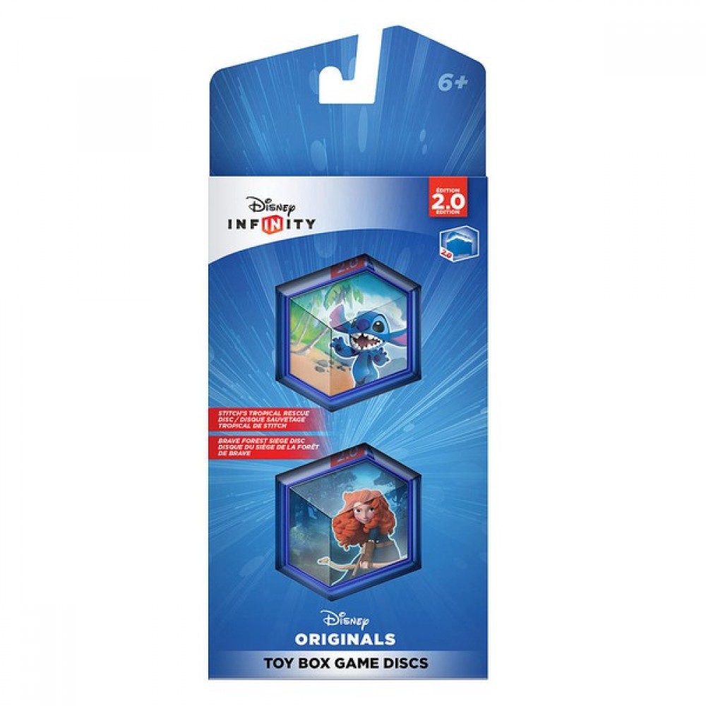 Infinity 2.0 Toy Box Game Discs Disney