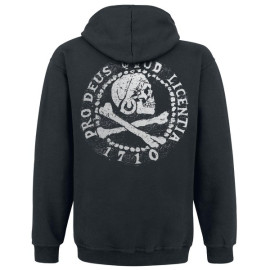 UNCHARTED 4 - PRO DEUS QVOD LICENTIA HOODIE - SIZE L / JAKA AR KAPUCI IZMĒRS L