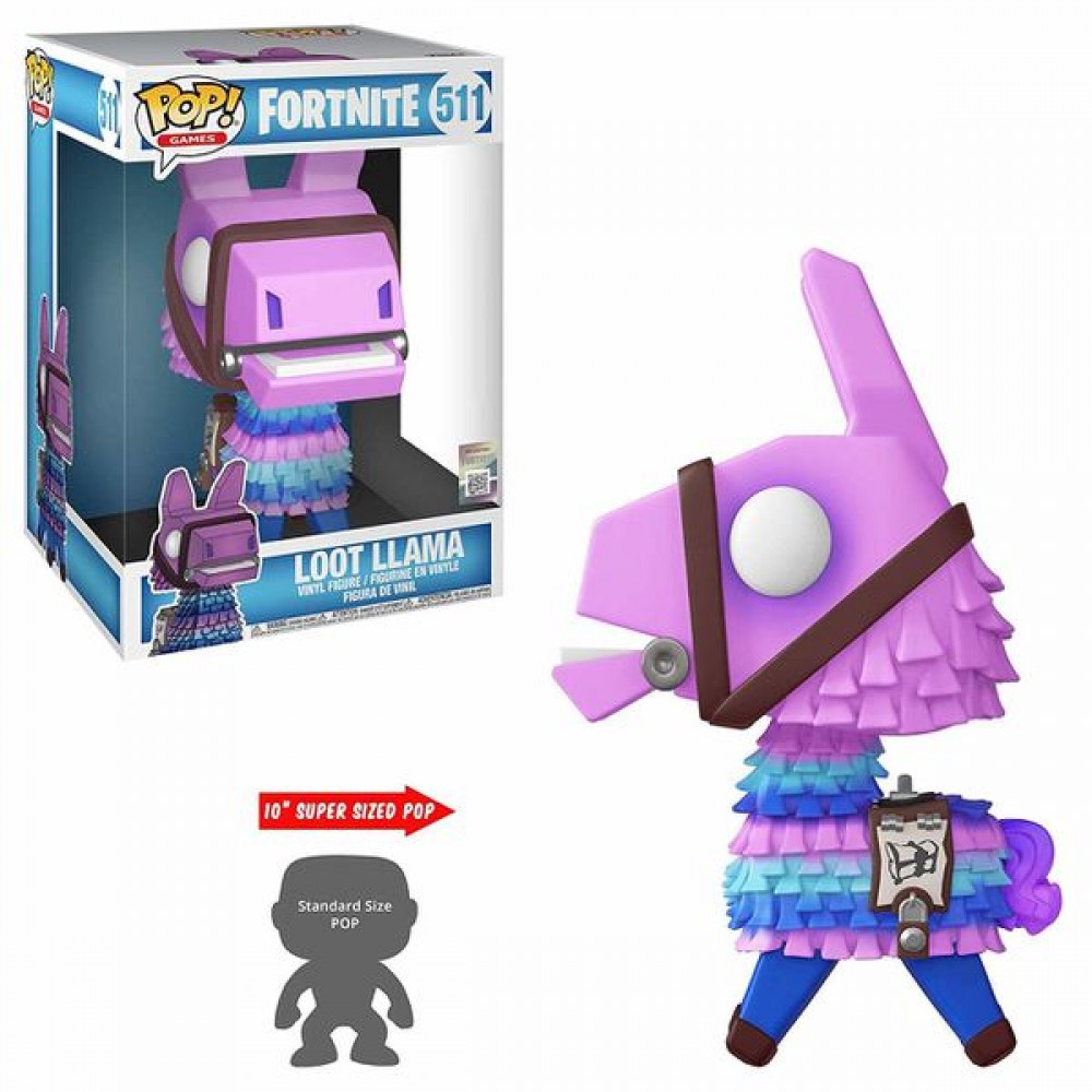 Funko POP! Games: Fortnite S3 - Loot Llama (24cm) #511 Vinyl Figure