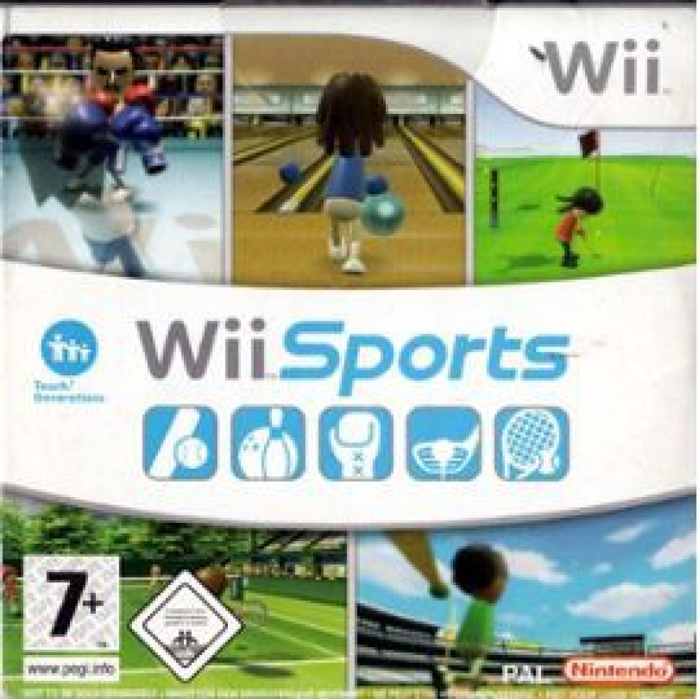 WII SPORTS - LIETOTA (bez kastītes)