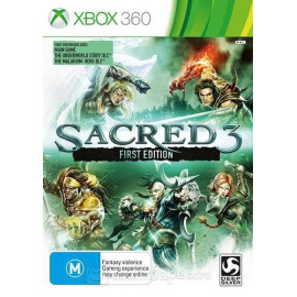 XBOX 360 SACRED 3 FIRST EDITION