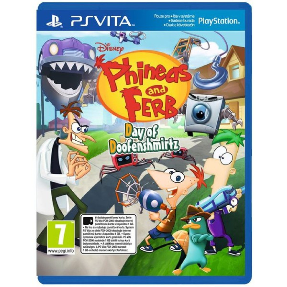 PS VITA PHINEAS AND FERB