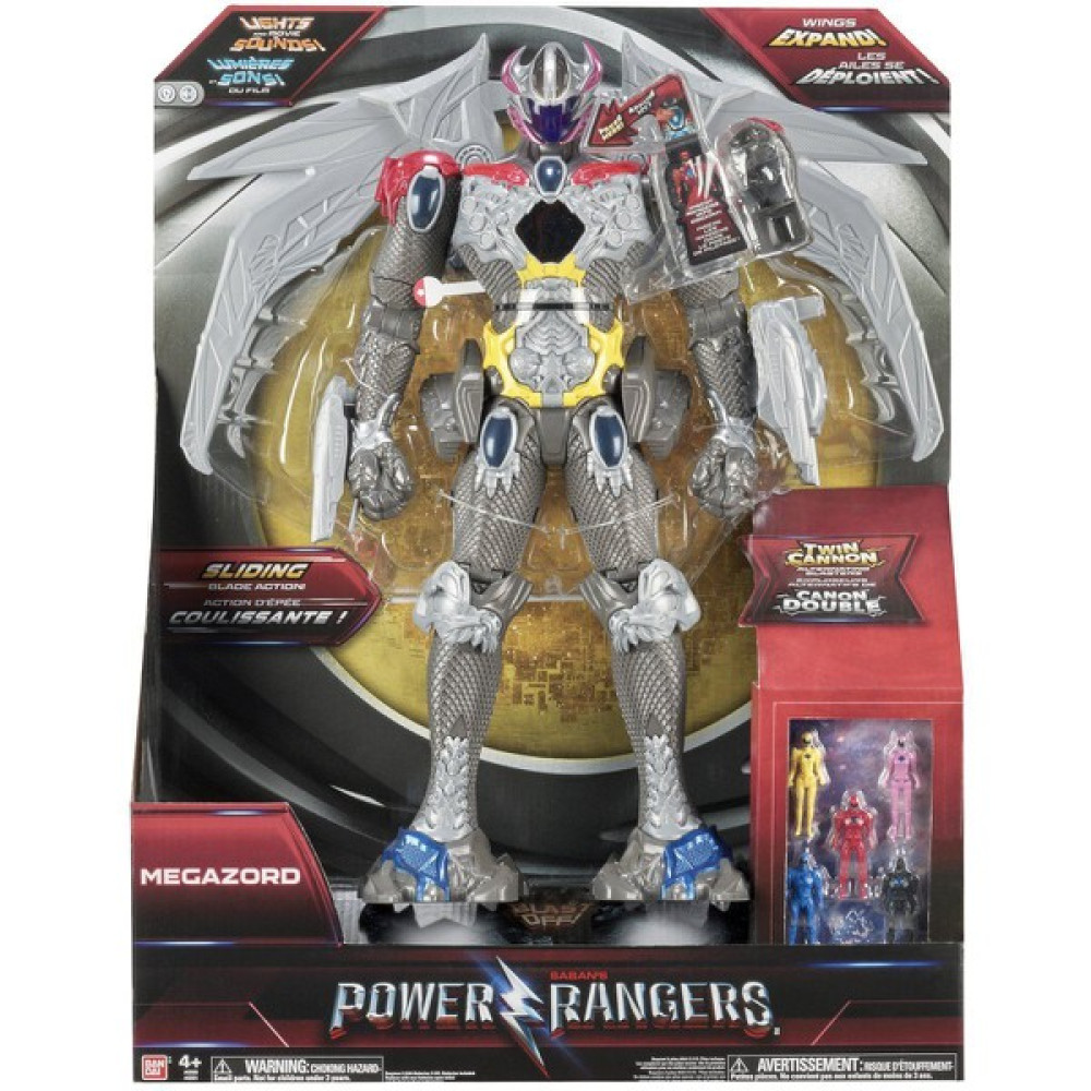 Bandai Power Rangers Ultra Movie Megazord 50CM!! NENOZĪMĪGI BOJĀTS IEPAKOJUMS IR UZ VIETAS VEIKALĀ!!!
