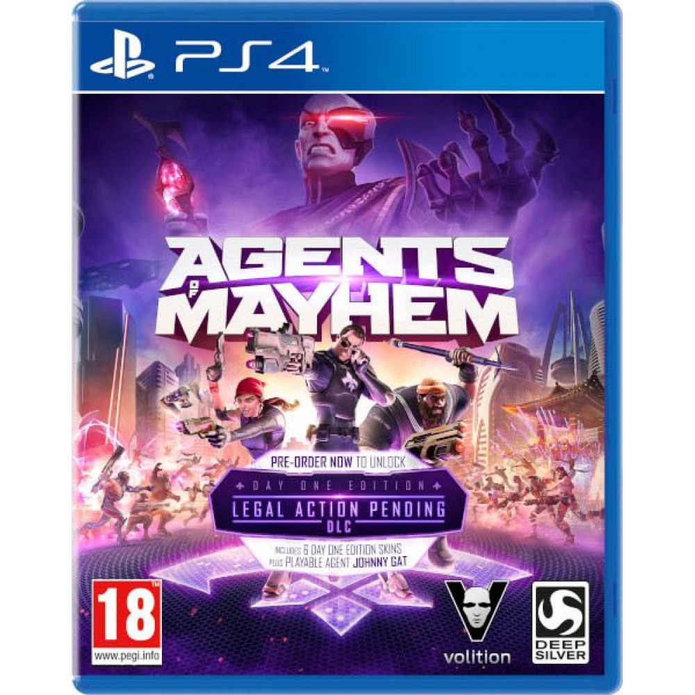 PS4 Agents of Mayhem