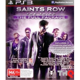 PS3 SAINTS ROW : THE THIRD - THE FULL PACKAGE - LIETOTA