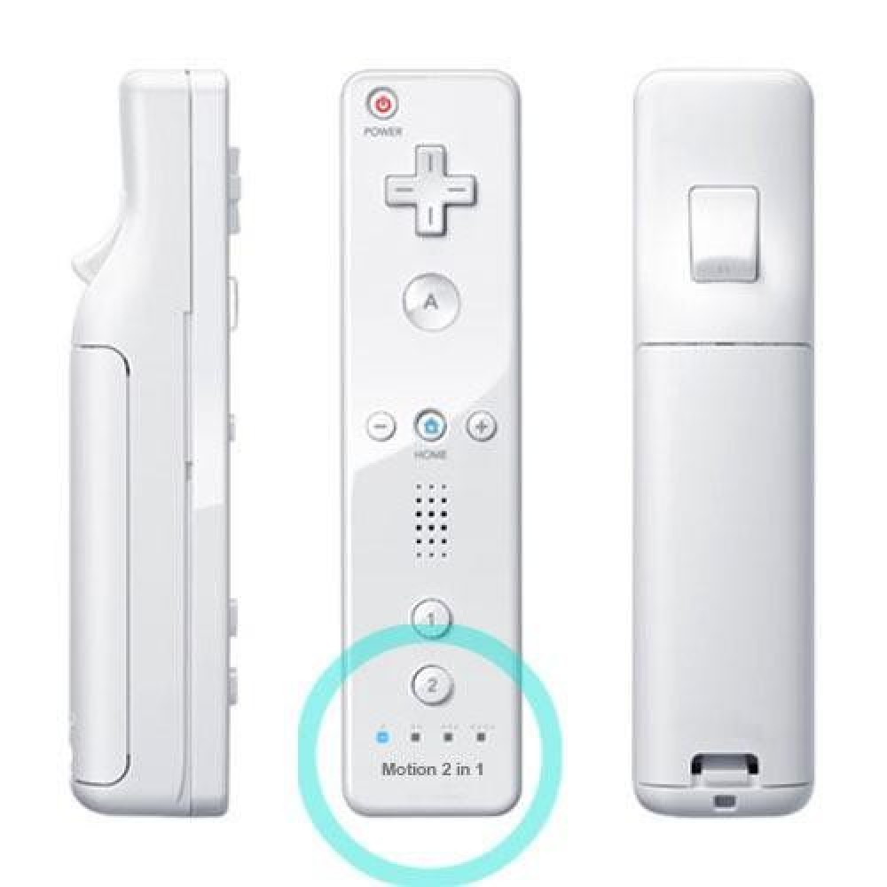 WII REMOTE MOTION 2 IN 1 BALTA / WHITE