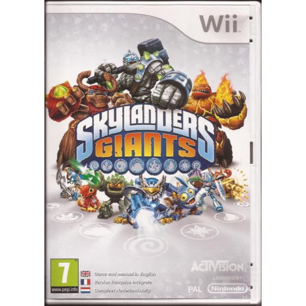WII SKYLANDERS GIANTS LIETOTS