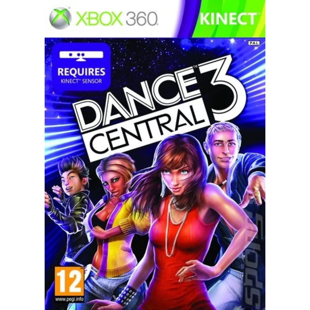 XBOX 360 Dance Central 3 KINECT - LIETOTS