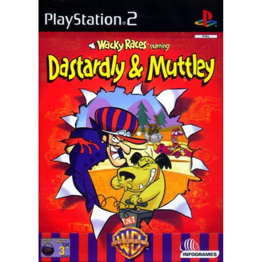 PS2 WACKY RACES LIETOTA