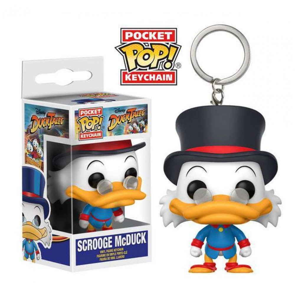 Pocket POP! Ducktales: Scrooge McDuck Keychain