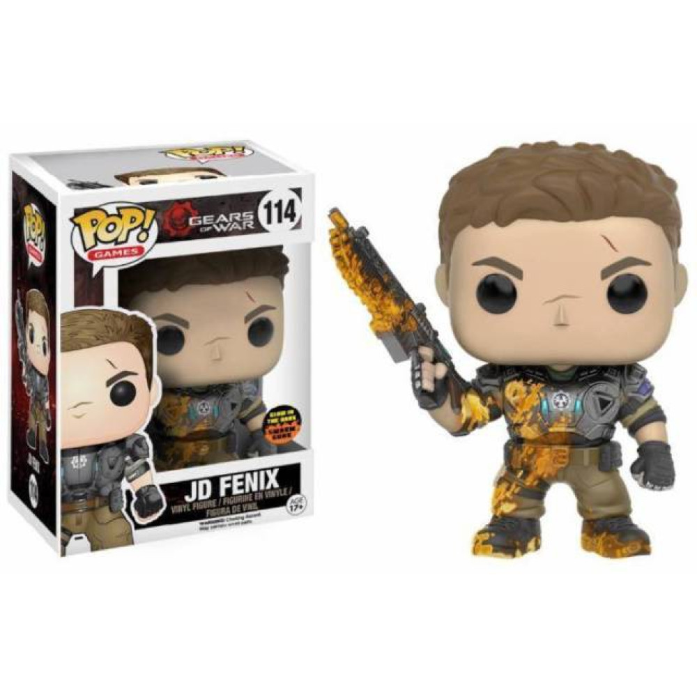 POP! GAMES: GEARS OF WAR: JD FENIX - SLIMED GLOW IN THE DARK #114 VINYL FIGURE