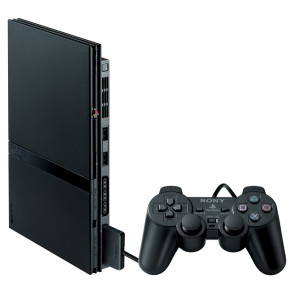PS2 SONY PLAYSTATION 2 SLIM KONSOLE - LIETOTA + Mo..