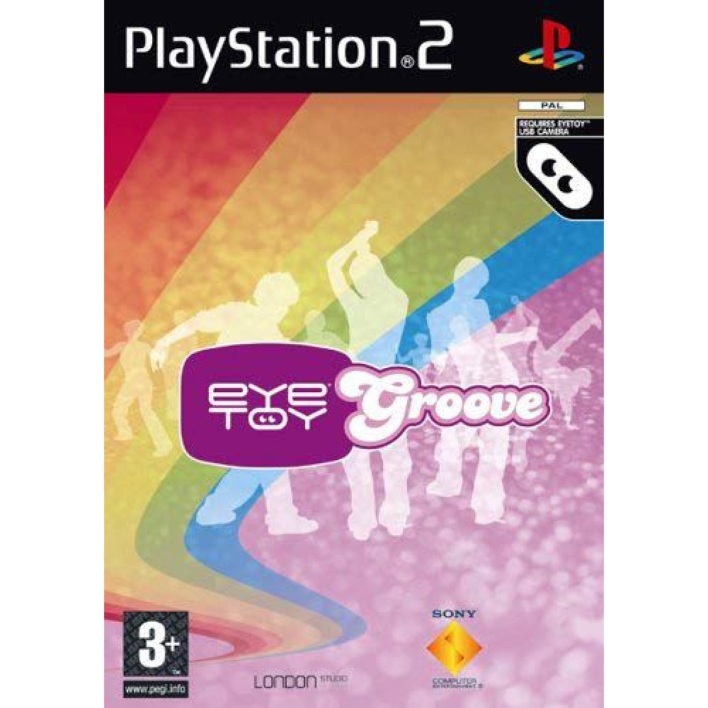 PS2 EYETOY GROOVE LIETOTS BEZ KAMERAS