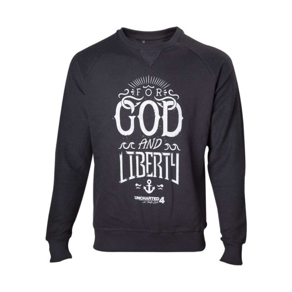 UNCHARTED 4 - FOR GOD AND LIBERTY SWEATER - SIZE M / DŽEMPERIS IZMĒRS M