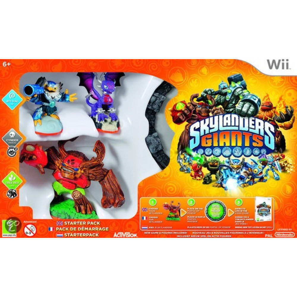 WII SKYLANDERS GIANTS STARTER PACK - LIETOTS