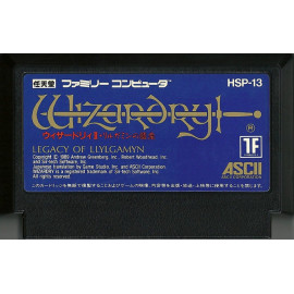 FAMICOM Wizardry II Legacy of Llylgamyn JAP