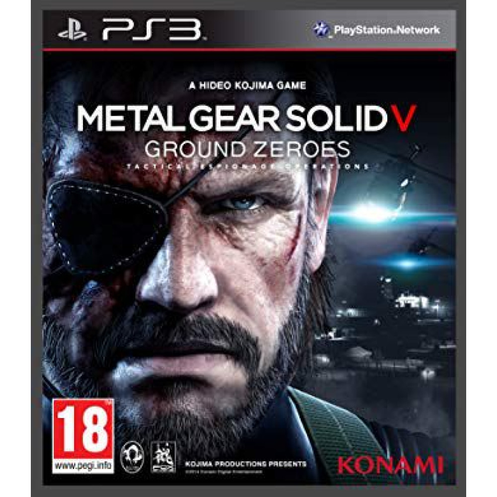 PS3 METAL GEAR SOLID 5 GROUND ZEROES - LIETOTS