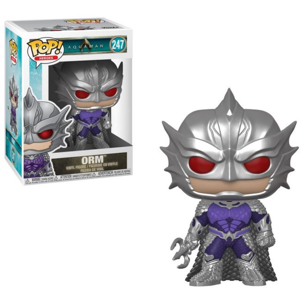 POP! Heroes: DC Comics Aquaman - Orm #247 Vinly Figure