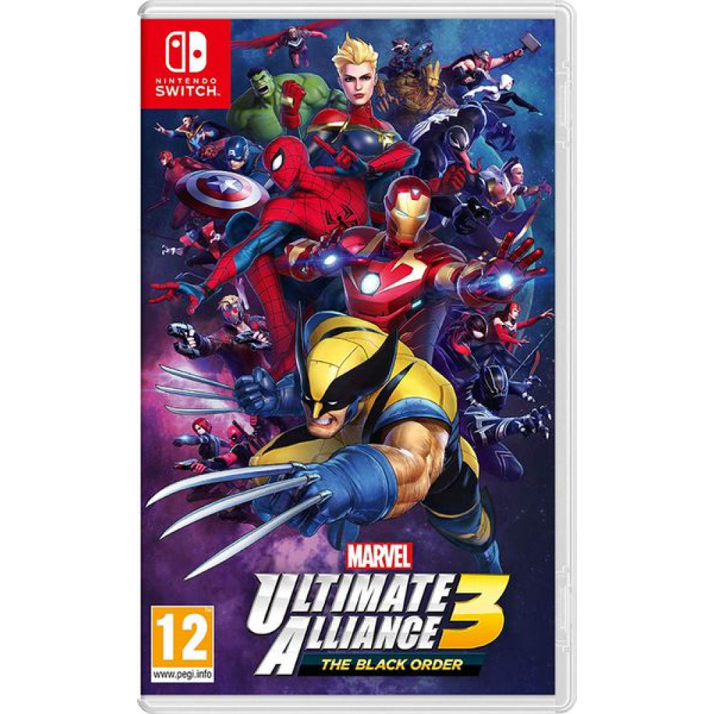 SWITCH MARVEL ULTIMATE ALLIANCE 3 THE BLACK ORDER - LIETOTS