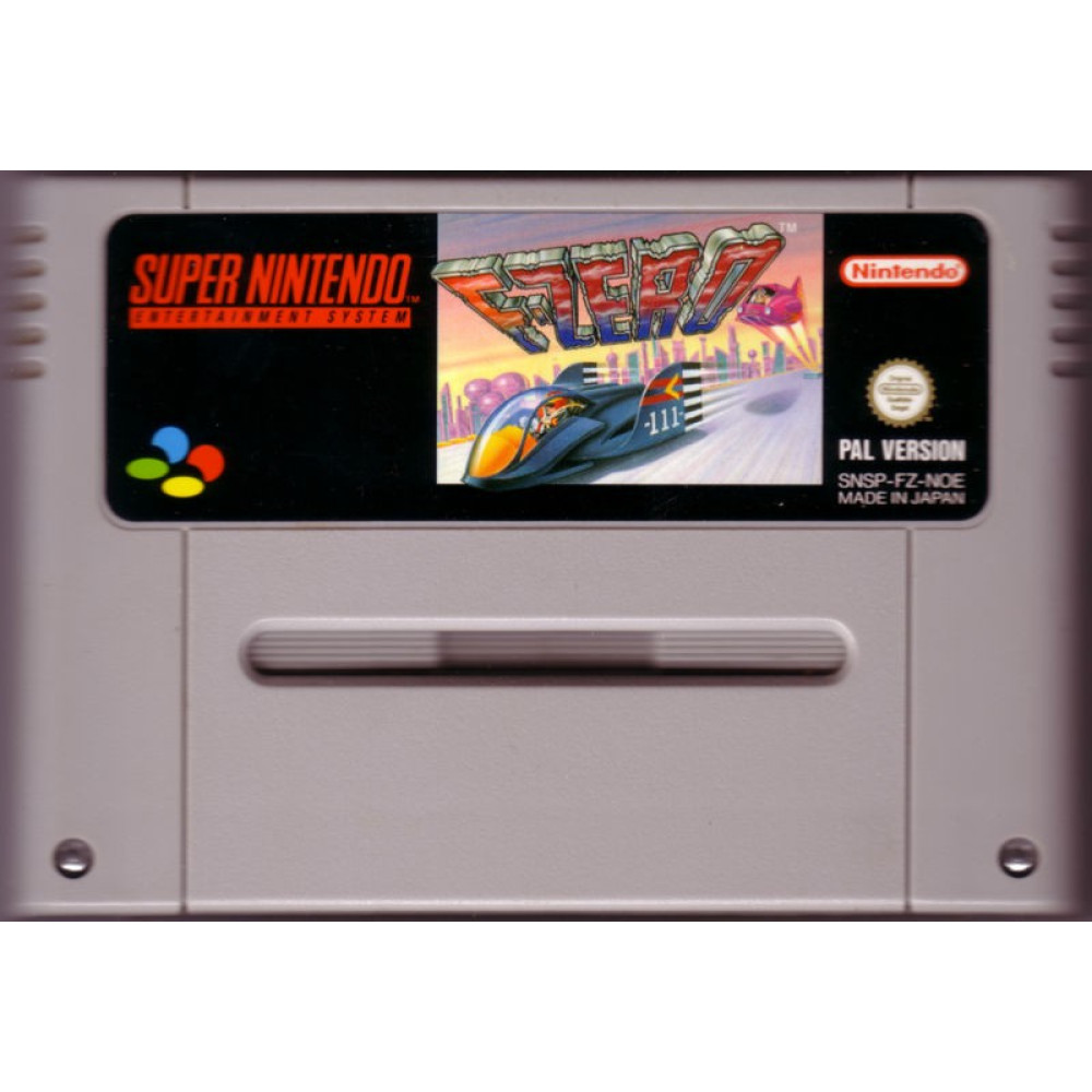 SNES F-ZERO PAL - LIETOTS
