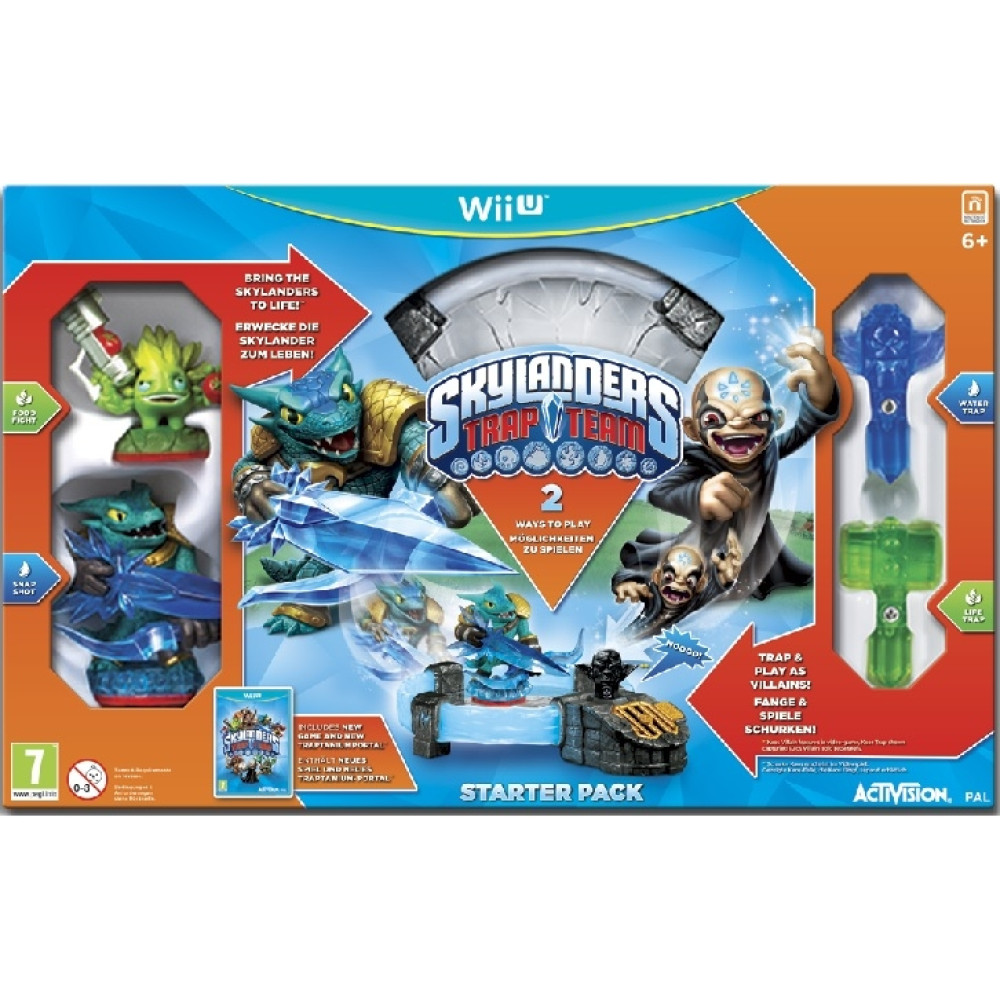 WII U Skylanders Trap Team: Starter Pack