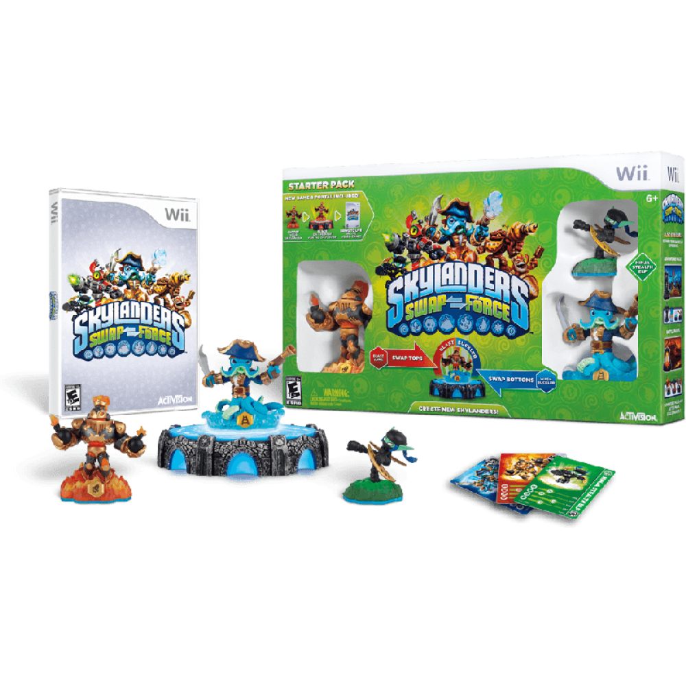 WII SKYLANDRES SWAP FORCE