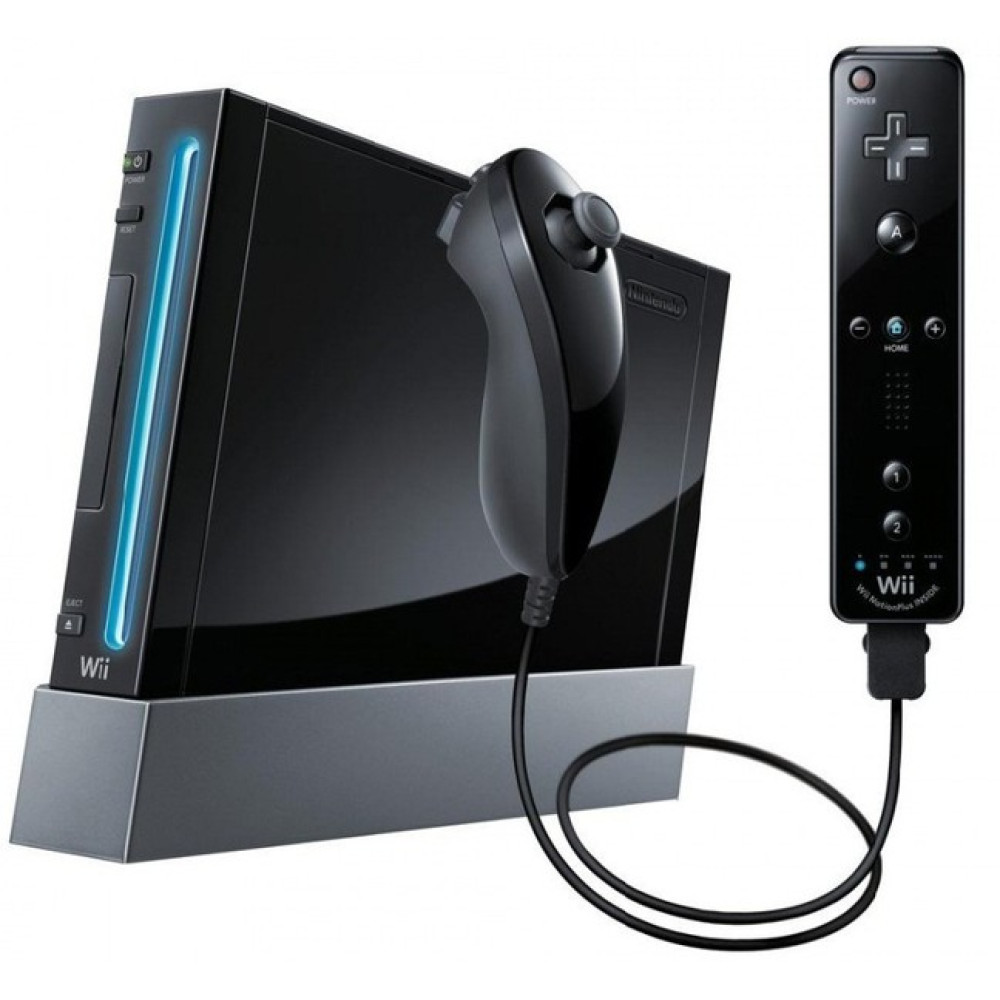 Nintendo Wii - Black (LIETOTA)