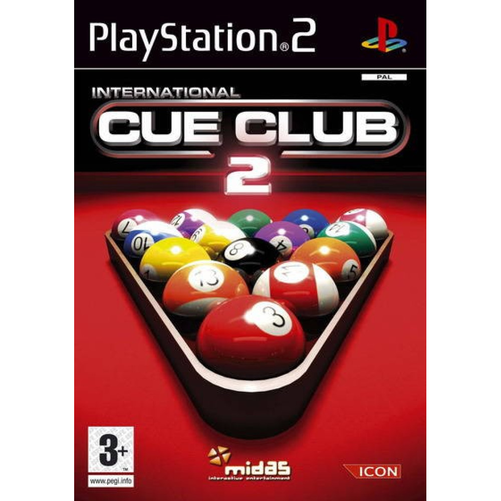 PS2 INTERNATIONAL CUE CLUB 2 LIETOTS