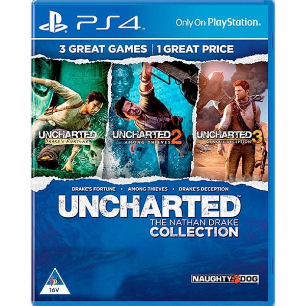 PS4 Uncharted: The Nathan Drake Collection - LIETOTS