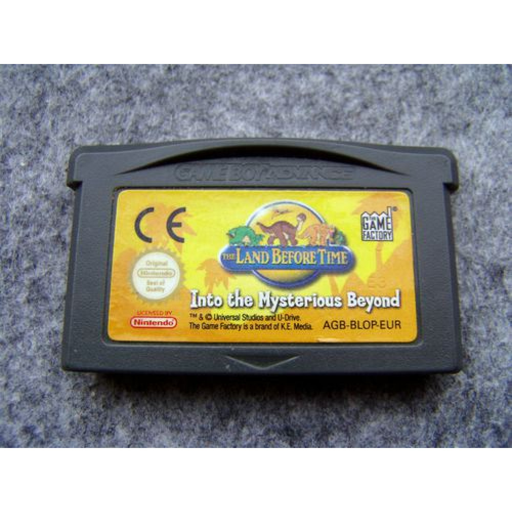 GAMEBOY ADVANCE LAND BEFORE TIME