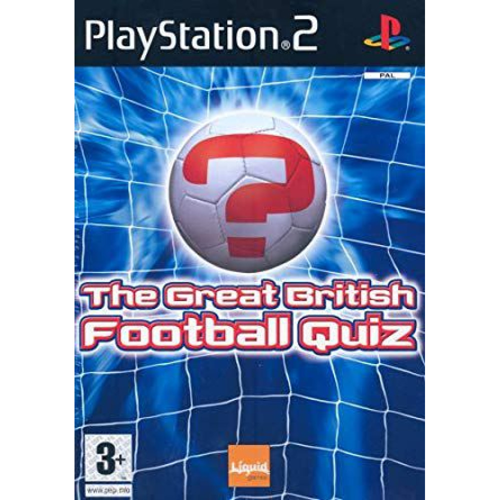 PS2 THE GREAT BRITISH FOOTBALL QUIZ LIETOTS