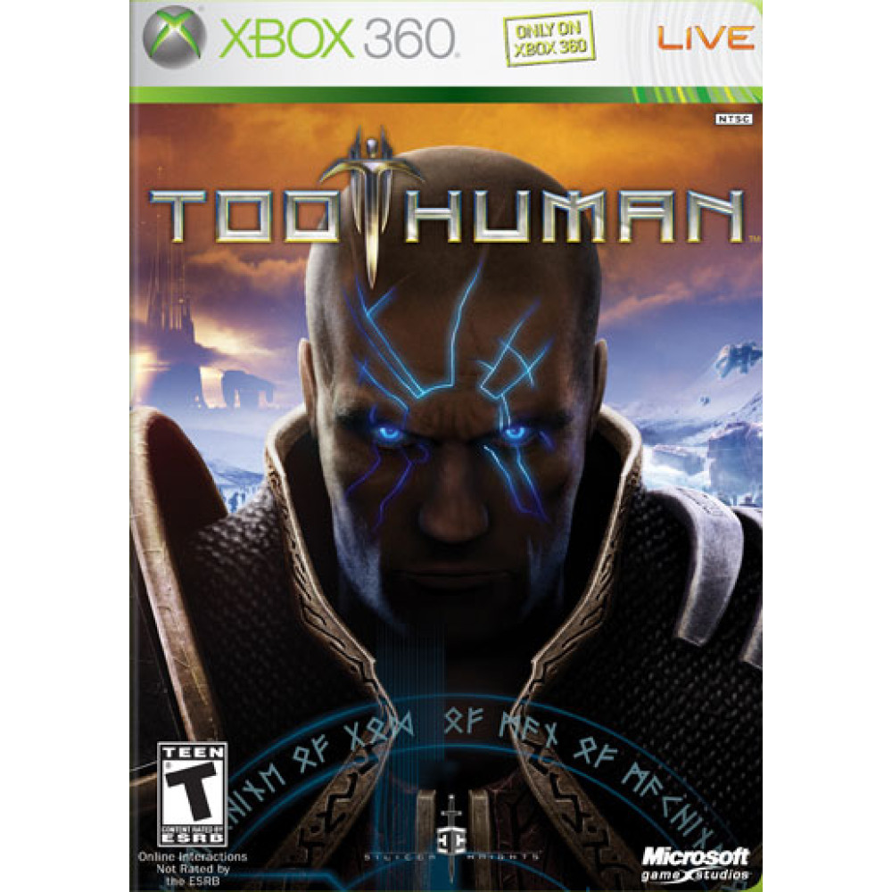XBOX 360 TOO HUMAN LIETOTA