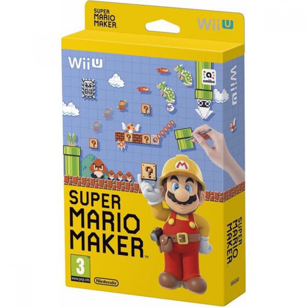WII U SUPER MARIO MAKER - LIETOTS
