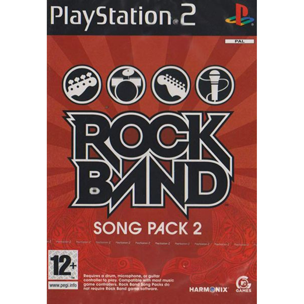 PS2 ROCK BAND SONG PACK 2 LIETOTA
