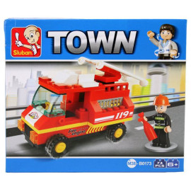 Sluban Town Fire Truck 74detaļas!