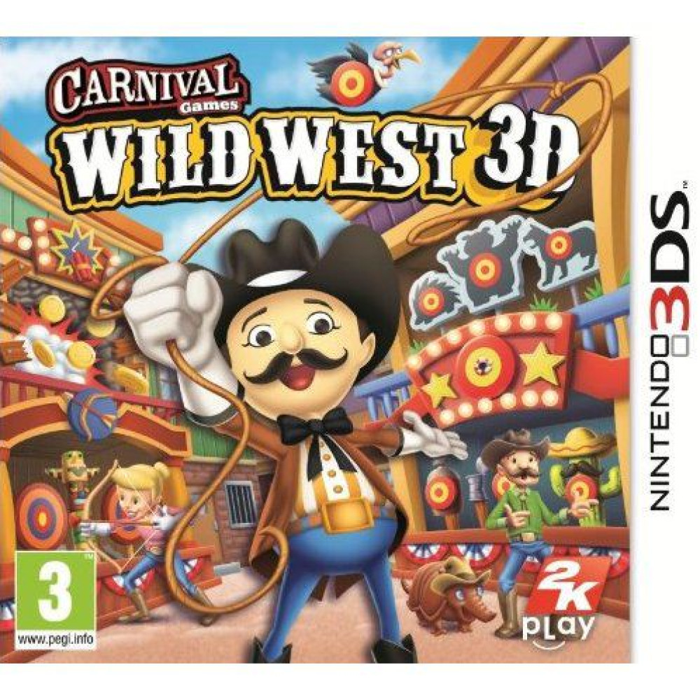 3DS CARNIVAL GAMES WILD WEST 3D LIETOTS
