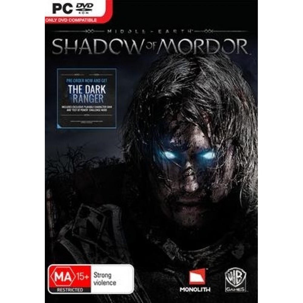 PC MIDDLE EARTH SHADOW OF MORDOR + THE DARK RANGER DLC