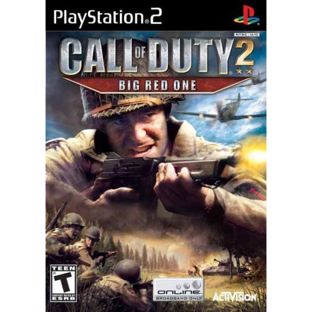 PS2 CALL OF DUTY 2 BIG RED ONE - LIETOTS