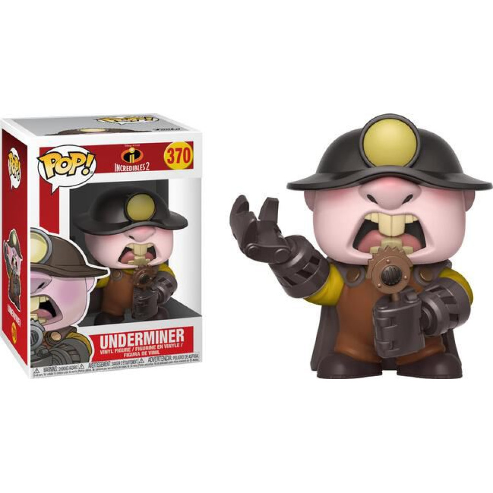 POP! Disney: Incredibles 2 - Underminer #370 Vinyl Figure