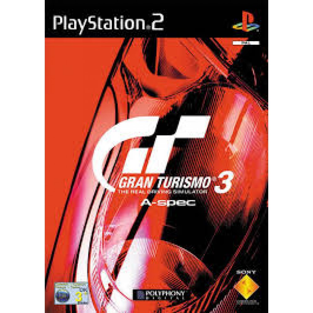 PS2 GRAN TURISMO 3 A-SPEC LIETOTA