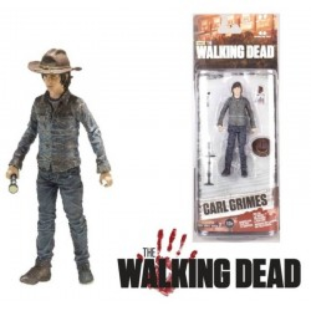 THE WALKING DEAD TV SERIES 7 - CARL GRIMES ACTION FIGURE