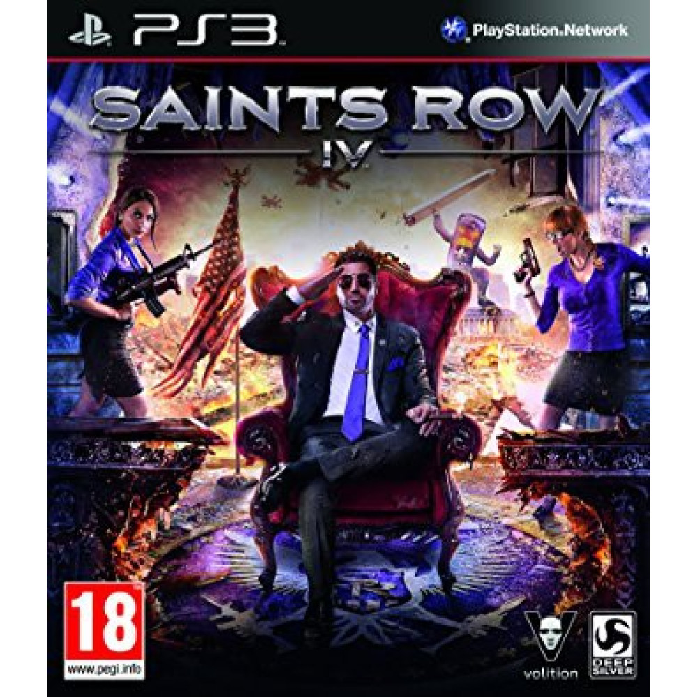 PS3 SAINTS ROW 4 LIETOTS